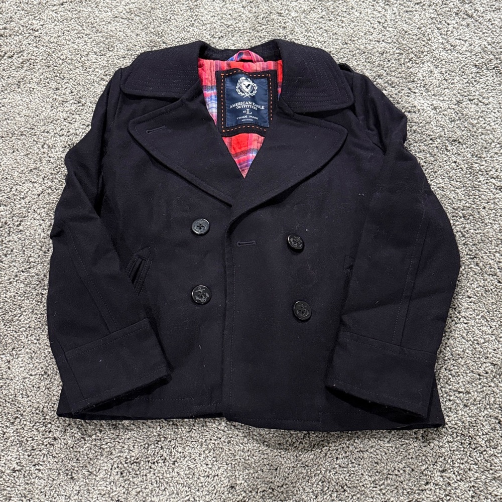 American Eagle Navy Blue Pea-Coat